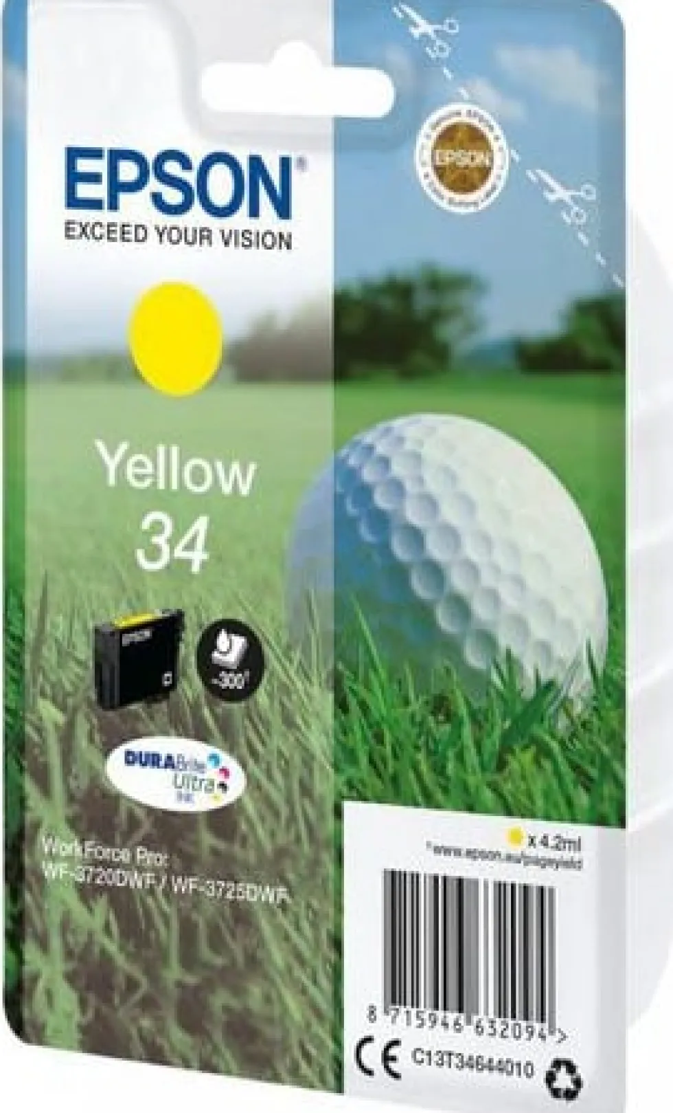 Bläckpatron EPSON T3464 Gul