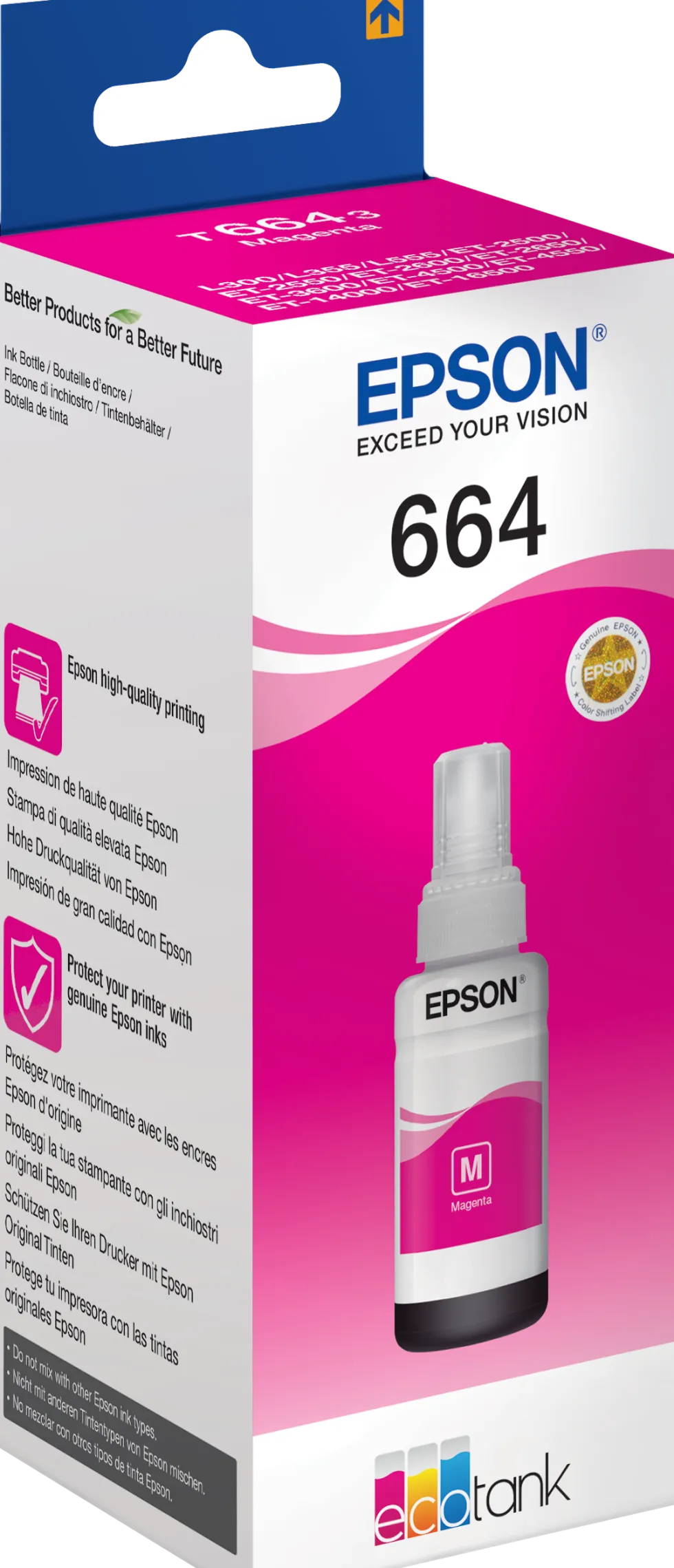 Bläckpatron EPSON T6643 magenta