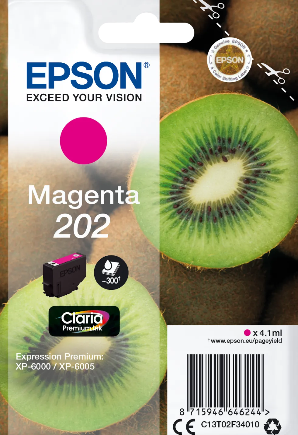 Bläckpatron EPSON T202 Magenta