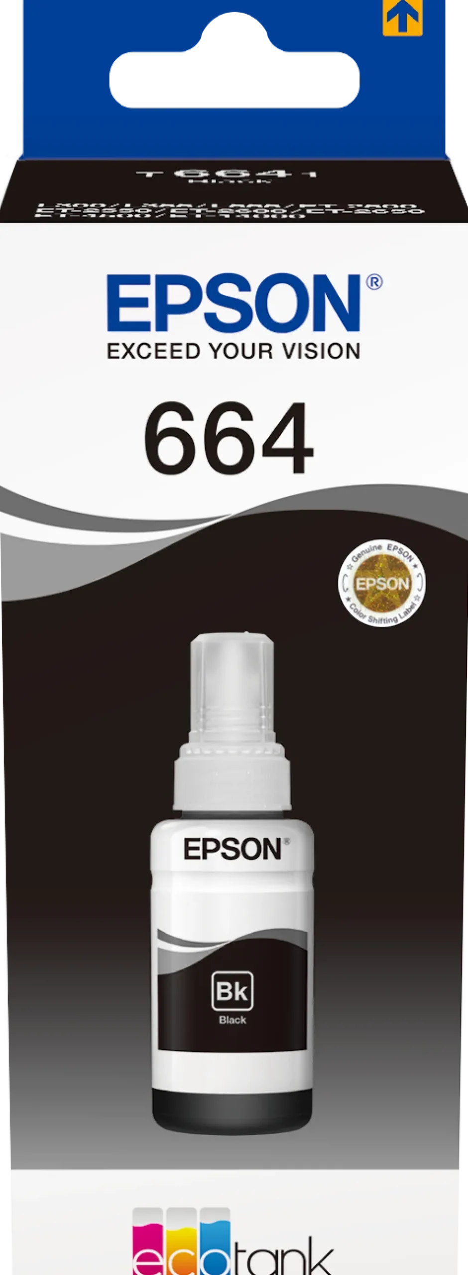 Bläckpatron EPSON T6641 svart