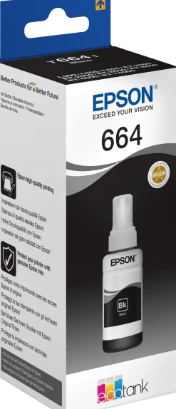 Bläckpatron EPSON T6641 svart