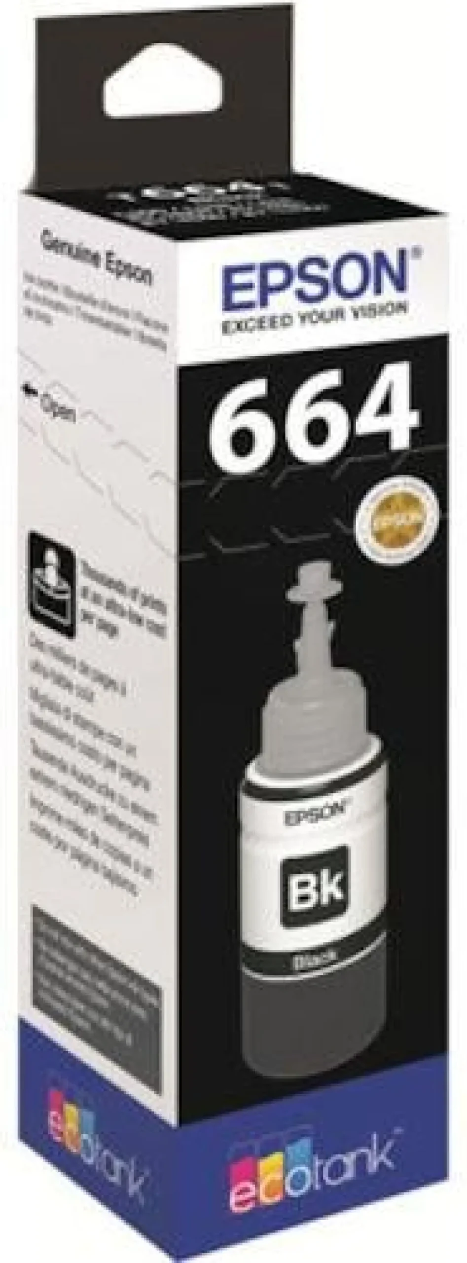 Bläckpatron EPSON T6641 svart