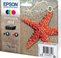 Bläckpatron EPSON T03U 603 4-färg 4/fp