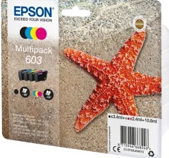 Bläckpatron EPSON T03U 603 4-färg 4/fp