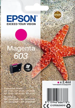 Bläckpatron EPSON T03U 603 magenta