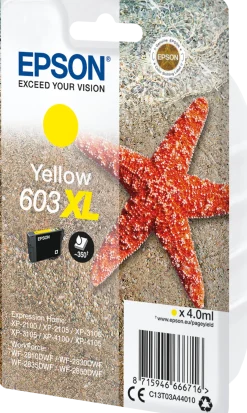 Bläckpatron EPSON T03U 603XL gul