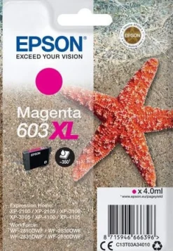 Bläckpatron EPSON T03U 603XL magenta