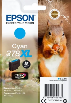 Bläckpatron EPSON T3788 XL Cyan