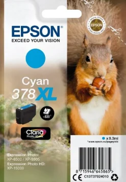 Bläckpatron EPSON T3788 XL Cyan