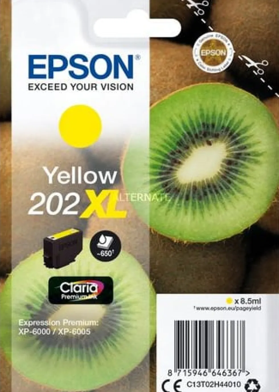 Bläckpatron EPSON T202 XL Gul