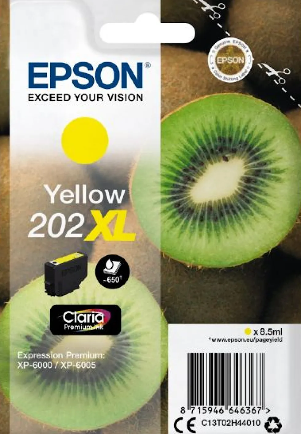 Bläckpatron EPSON T202 XL Gul