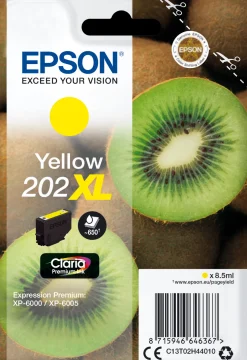 Bläckpatron EPSON T202 XL Gul