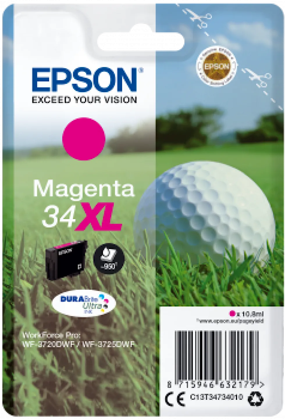 Bläckpatron EPSON T3473 XL magenta