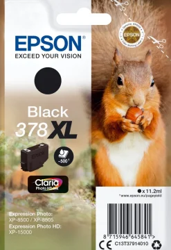 Bläckpatron EPSON T3788 XL Svart
