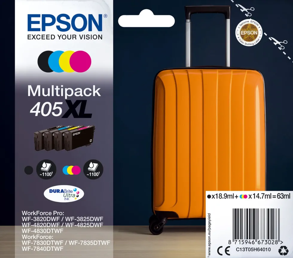 Bläckpatron EPSON T405 XL Svart