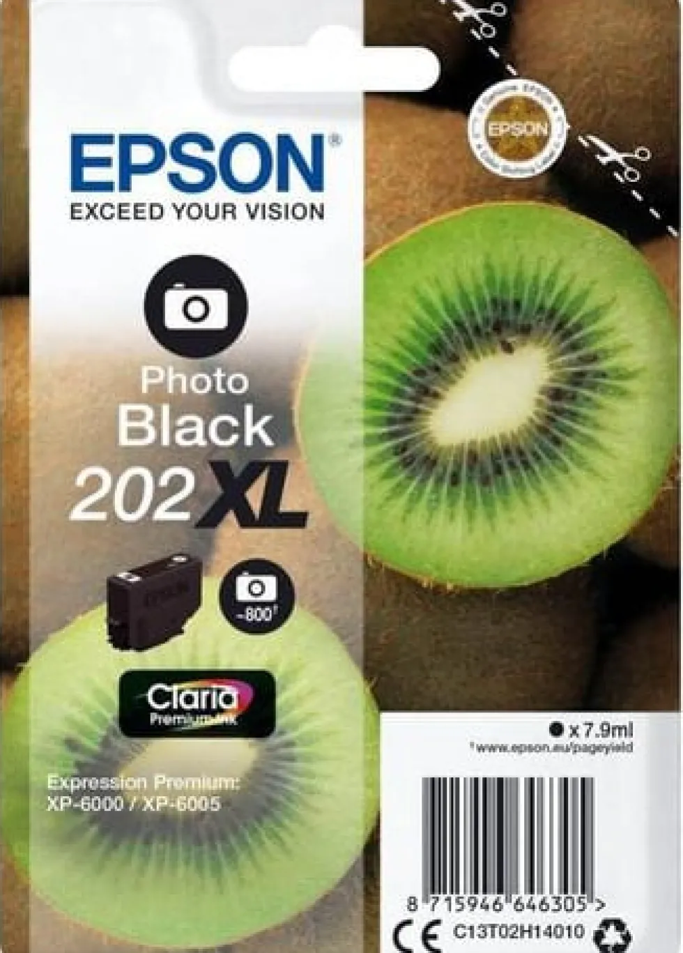 Bläckpatron EPSON T202 XL Svart