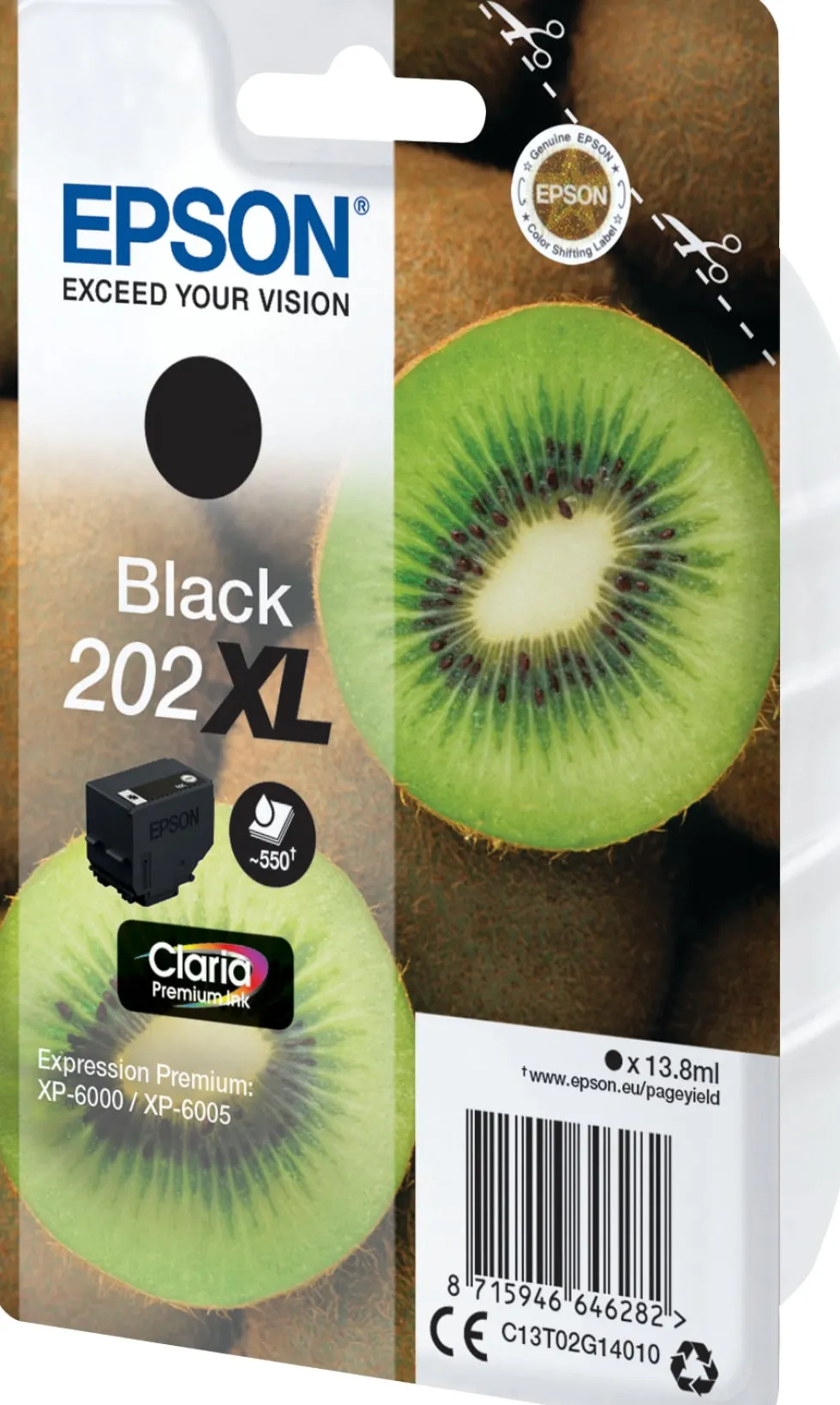 Bläckpatron EPSON T202 XL Svart