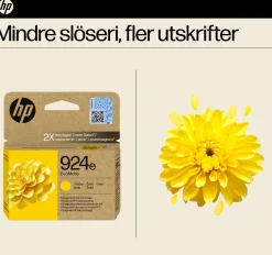 Bläckpatron HP 4K0U9NE 924e gul