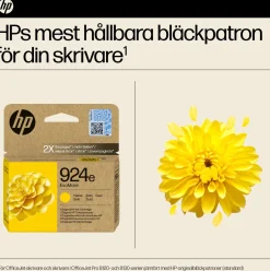 Bläckpatron HP 4K0U9NE 924e gul
