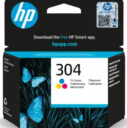 Bläckpatron HP N9K05AE 304 färg