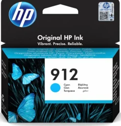 Bläckpatron HP 3YL77AE 912 Cyan
