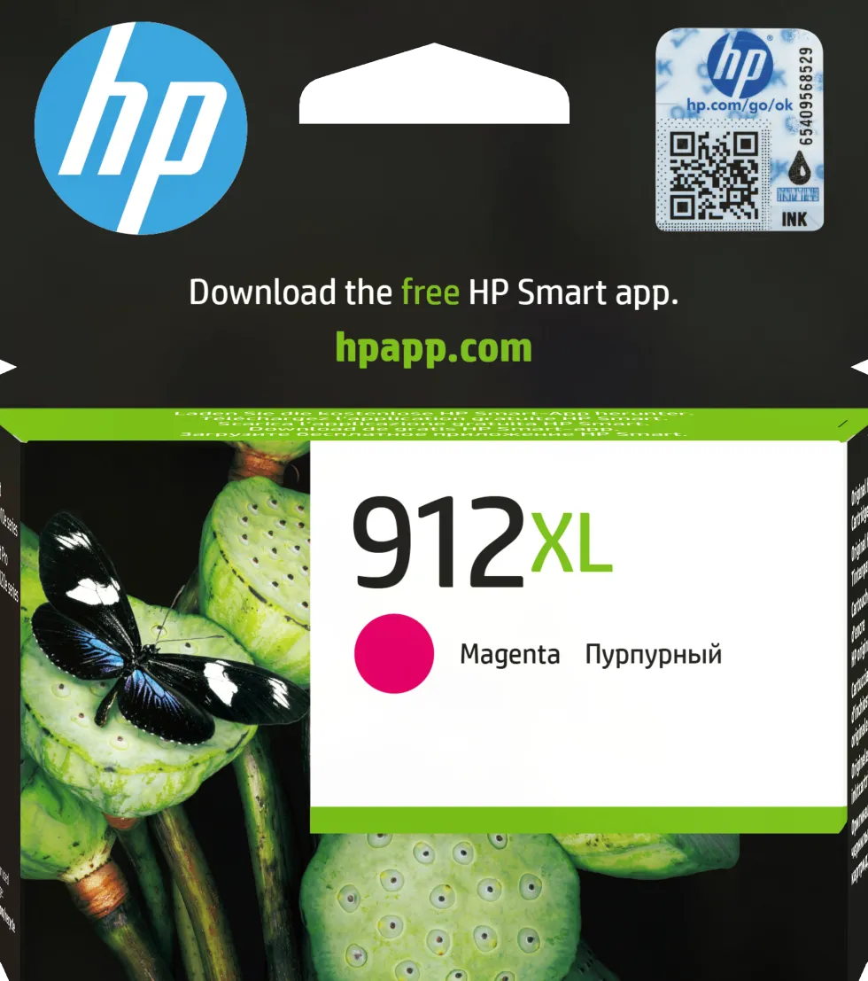 Bläckpatron HP 3YL82AE 912XL Magenta