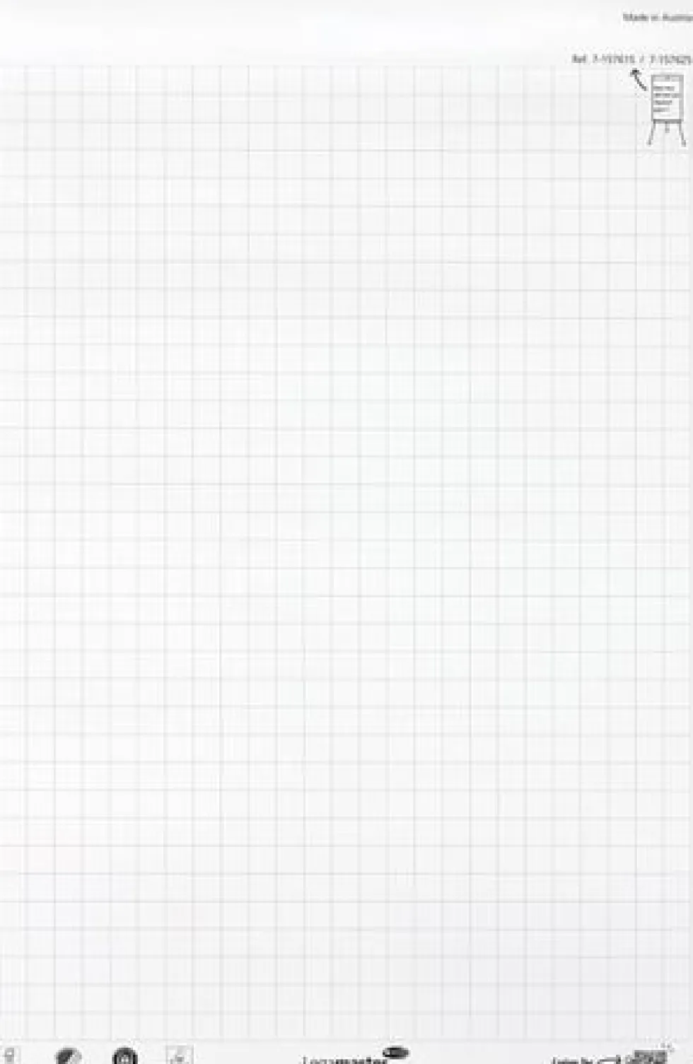Blädderblock Sketch Eco rutigt 2x50st