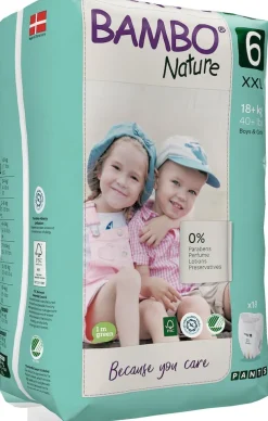 Blöja BAMBO Nature Pant S6 15+kg 18/fp