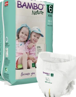 Blöja BAMBO Nature Pant S6 15+kg 18/fp