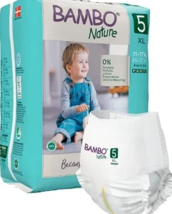 Blöja BAMBO Nature Pant S5 15-17kg 19/fp