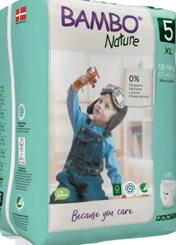 Blöja BAMBO Nature Pant S5 15-17kg 19/fp