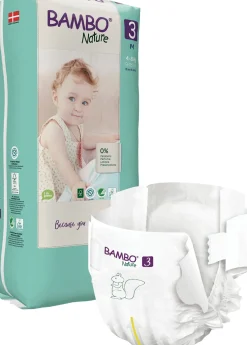 Blöja BAMBO Nature S3 4-8kg TP 52/fp