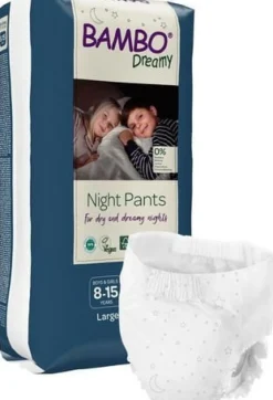 Blöja BAMBO Night Pants L 35-50kg 10/fp