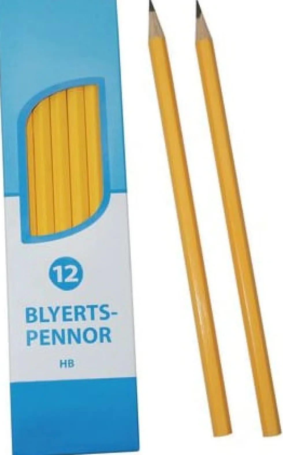 Blyertspenna PLAYBOX polerad HB 12/fp