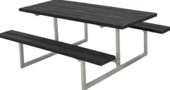 Bänkset Basic plast svart