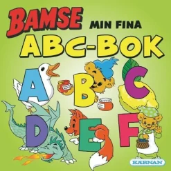 Bok BAMSE min fina ABC-bok