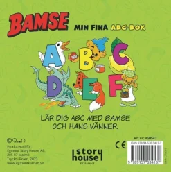 Bok BAMSE min fina ABC-bok