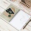 Bok Bigso A5 linj canvas linen