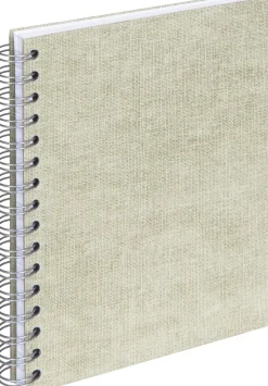 Bok Bigso A5 linj canvas linen