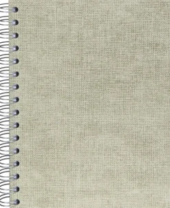 Bok Bigso A5 linj canvas linen