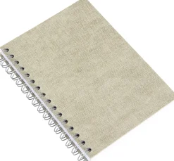 Bok Bigso A5 linj canvas linen