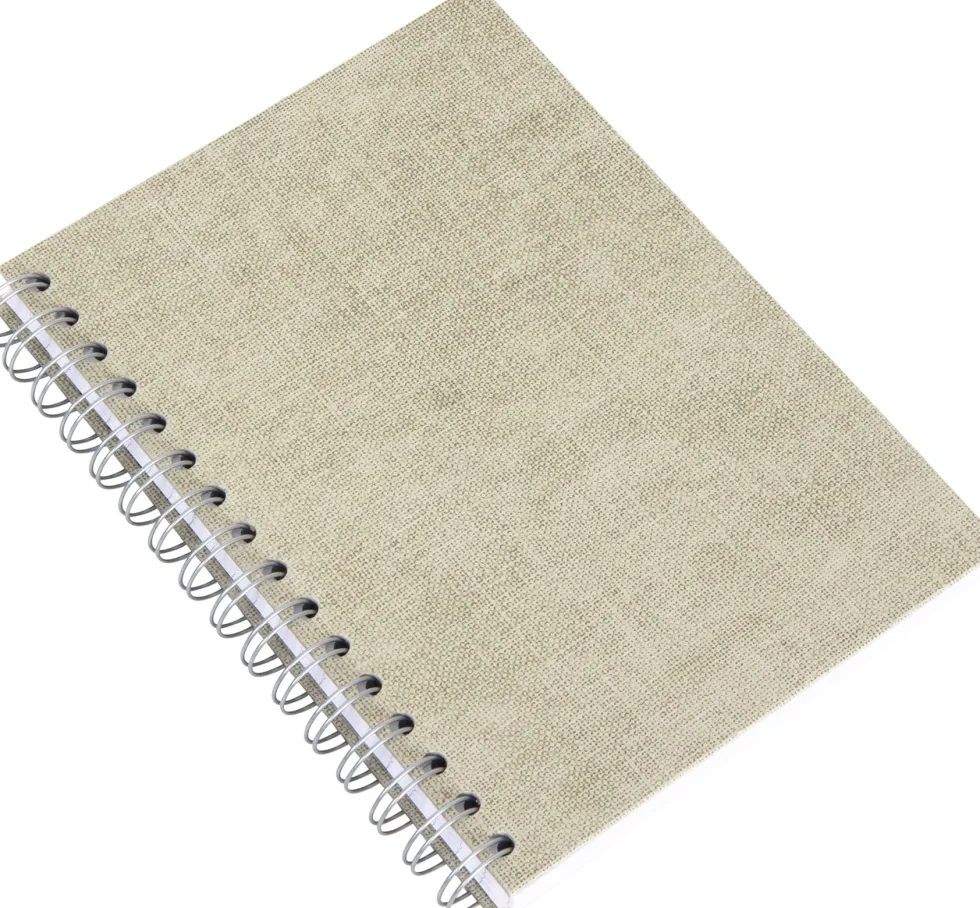 Bok Bigso A5 linj canvas linen