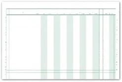 Bokföringsbok 366, 96s, 11 dubbelkolumner, 5 enkelkolumner