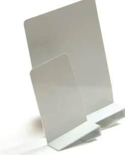 Bokstöd klämma 20cm vit vänster
