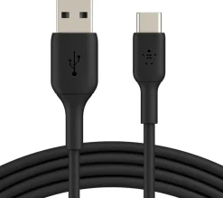 BOOST CHARGE USB-A to USB-C Cable, 2M, Black