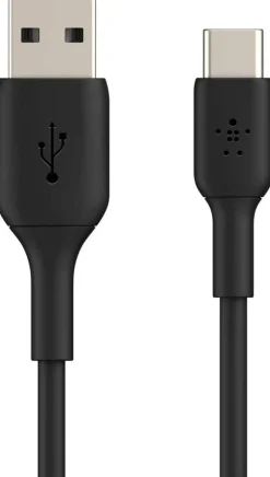 BOOST CHARGE USB-A to USB-C Cable, 1M, Black