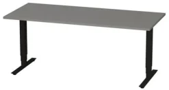 Bord höj/sänk Pro 1800x800 grå/svart