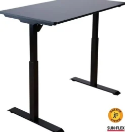 Bord höj/sänk SUN-FLEX®EASYDESK ELITE, Traffic Black 120x60cm