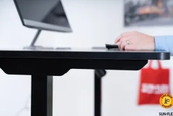 Bord höj/sänk SUN-FLEX®EASYDESK ELITE, Traffic Black 120x60cm