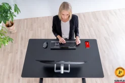 Bord höj/sänk SUN-FLEX®EASYDESK ELITE, Traffic Black 120x60cm